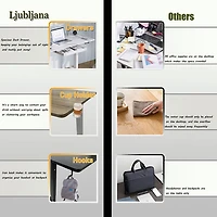 Ljubljana 47" Electric Height Adjustable Standing Desk Standing Desk - Maple