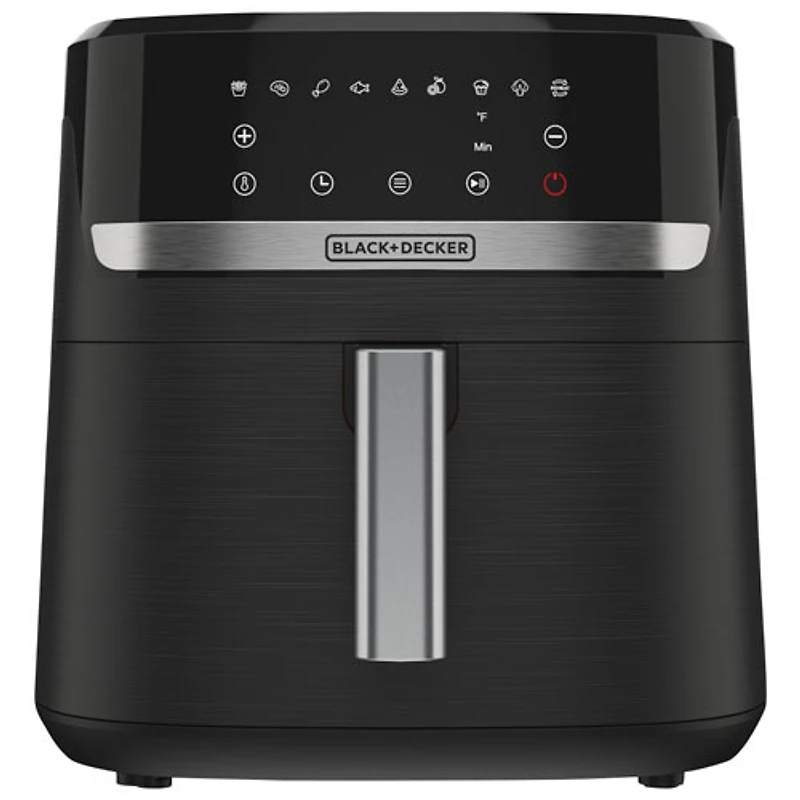 Black & Decker Digital Air Fryer - 7.57L/8Qt - Black