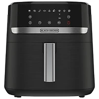Black & Decker Digital Air Fryer - 7.57L/8Qt - Black