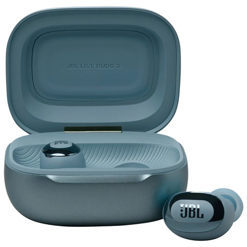 JBL Live Buds 3 In-Ear Noise Cancelling True Wireless Earbuds - Blue
