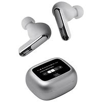 JBL In-Ear Live Beam 3 Noise Cancelling True Wireless Earbuds - Silver