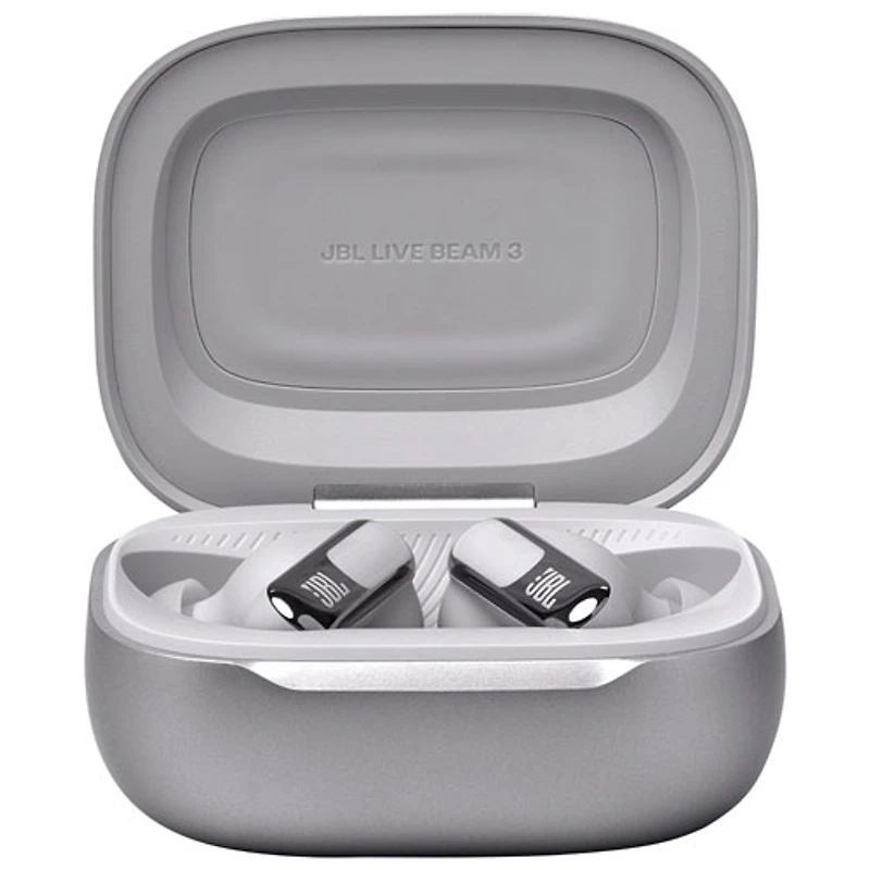 JBL In-Ear Live Beam 3 Noise Cancelling True Wireless Earbuds - Silver