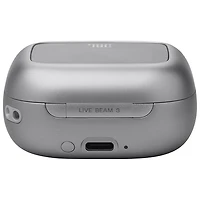 JBL In-Ear Live Beam 3 Noise Cancelling True Wireless Earbuds - Silver