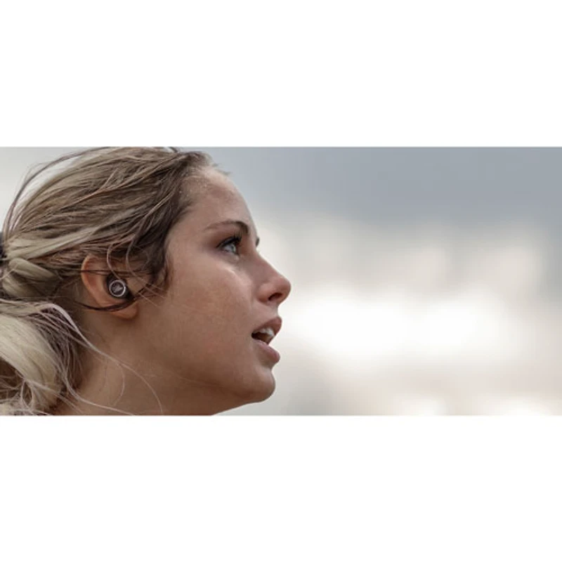 Écouteurs boutons 100 % sans fil à suppression du bruit Reflect Aero de JBL - Noir