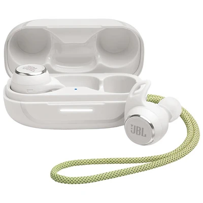 Écouteurs boutons 100 % sans fil à suppression du bruit Reflect Aero de JBL - Blanc