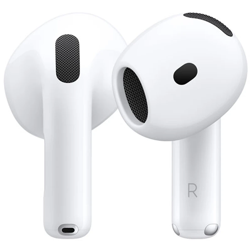 Écouteurs boutons 100 % sans fil AirPods 4 d'Apple avec étui de chargement USB-C