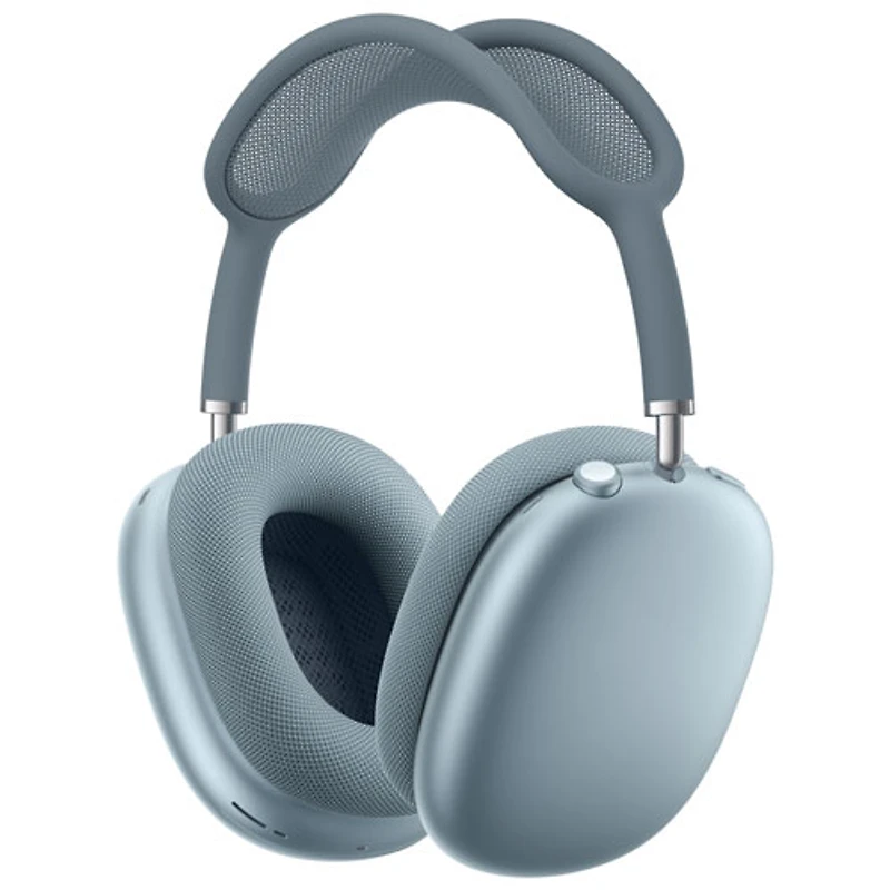 Casque d'écoute Bluetooth à suppression du bruit AirPods Max (USB-C) d'Apple - Bleu