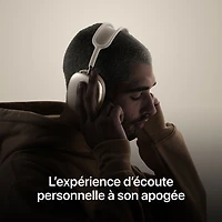 Casque d'écoute Bluetooth à suppression du bruit AirPods Max (USB-C) d'Apple - Bleu
