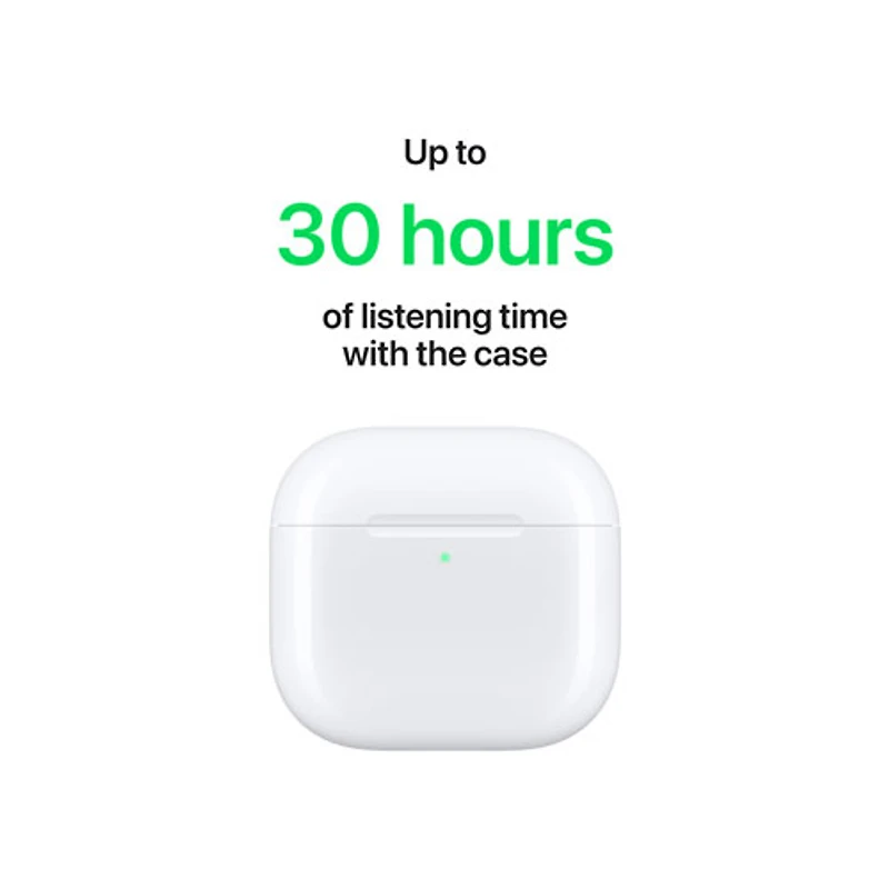 Apple AirPods 4 In-Ear Active Noise Cancelling True Wireless Earbuds with USB-C Charging Case