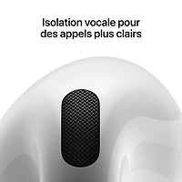 Apple AirPods 4 In-Ear Active Noise Cancelling True Wireless Earbuds with USB-C Charging Case
