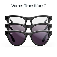 Ray-Ban | Meta Skyler (Gen 1) Glasses with AI, Photo, Video, Audio & Messaging