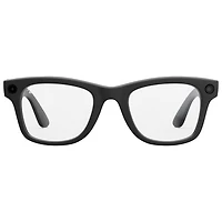 Lunettes Wayfarer (1re génération) de Ray-Ban | Meta avec IA, photo, vidéo, audio et messagerie - Noir mat/Transitions transparents à vert graphite