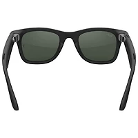 Lunettes Wayfarer (1re génération) de Ray-Ban | Meta avec IA, photo, vidéo, audio et messagerie - Noir mat/Transitions transparents à vert graphite