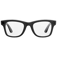 Lunettes Wayfarer (1re génération) de Ray-Ban | Meta avec IA, photo, vidéo, audio et messagerie - Noir mat/Transitions transparents à vert graphite