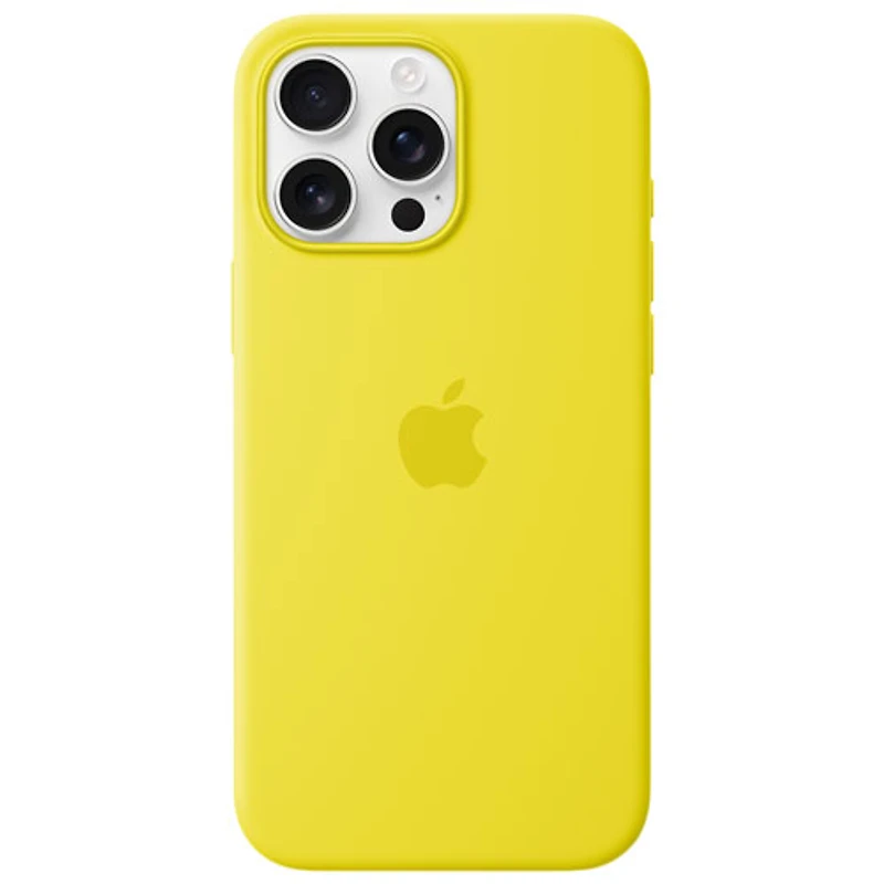 Étui rigide ajusté en silicone avec MagSafe d'Apple pour iPhone 16 Pro Max - Carambole