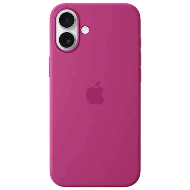 Apple Silicone Fitted Hard Shell Case with MagSafe for iPhone 16 Plus