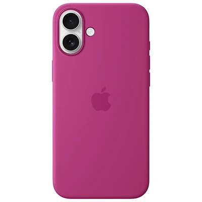 Apple Silicone Fitted Hard Shell Case with MagSafe for iPhone 16 Plus