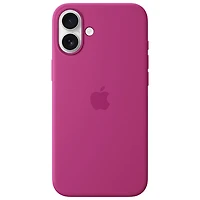 Apple Silicone Fitted Hard Shell Case with MagSafe for iPhone 16 Plus
