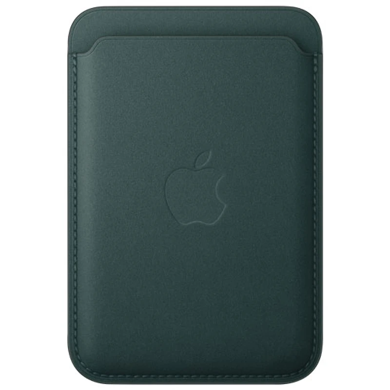 Apple FineWoven Wallet Case with MagSafe for iPhone 16 - Dark Green