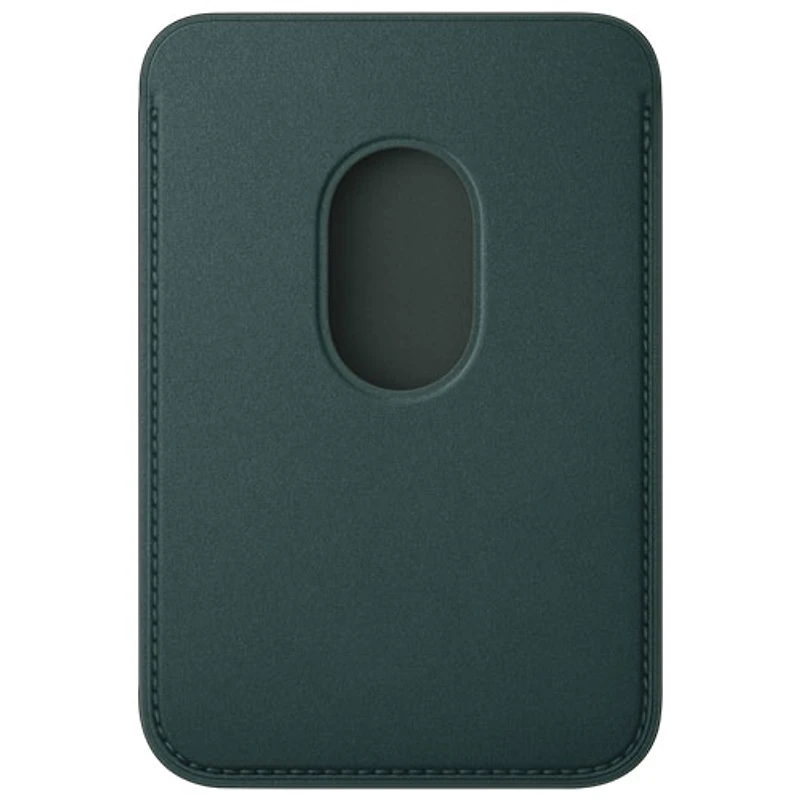 Apple FineWoven Wallet Case with MagSafe for iPhone 16 - Dark Green