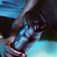 LARQ PureVis 2 680ml (23oz.) Self-Cleaning Insulated Stainless Steel Water Bottle with Smart Sensor - Black