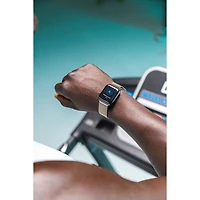 Bouteille d'eau de 680 ml (23 oz) PureVis 2 autonettoyante en acier inoxydable isotherme avec capteur intelligent de LARQ - Beige