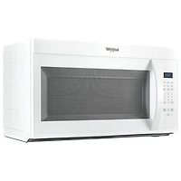 Four à micro-ondes à hotte intégrée de Whirlpool - 1,7 pi³ - Blanc