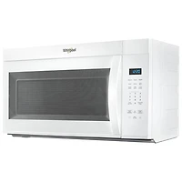 Four à micro-ondes à hotte intégrée de Whirlpool - 1,7 pi³ - Blanc