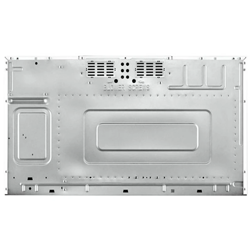 Four à micro-ondes à hotte intégrée de Whirlpool - 1,7 pi³ - Blanc