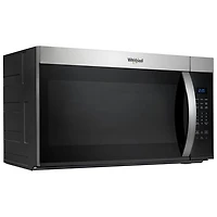 Four à micro-ondes à hotte intégrée de Whirlpool - 1,7 pi³ - Acier inoxydable