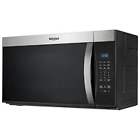Four à micro-ondes à hotte intégrée de Whirlpool - 1,7 pi³ - Acier inoxydable