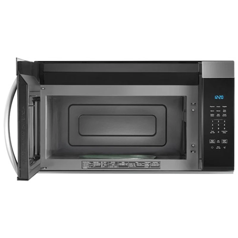 Four à micro-ondes à hotte intégrée de Whirlpool - 1,7 pi³ - Acier inoxydable