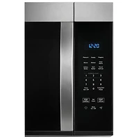 Four à micro-ondes à hotte intégrée de Whirlpool - 1,7 pi³ - Acier inoxydable