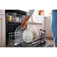 Four à micro-ondes à hotte intégrée de Whirlpool - 1,7 pi³ - Acier inoxydable