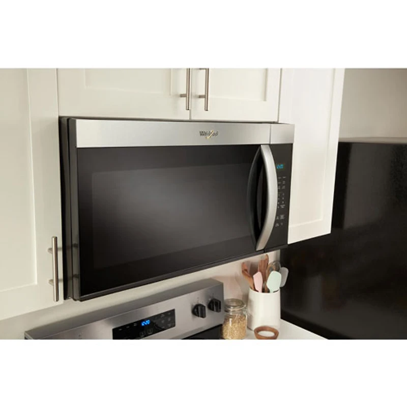 Whirlpool Over-The-Range Microwave - 1.7 Cu. Ft. - Stainless Steel