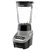 Black & Decker 6-Cups 700-Watt Countertop Blender - Black/Silver