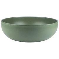 Bol à salade en grès Uno de Mesa Ceramics - Olive
