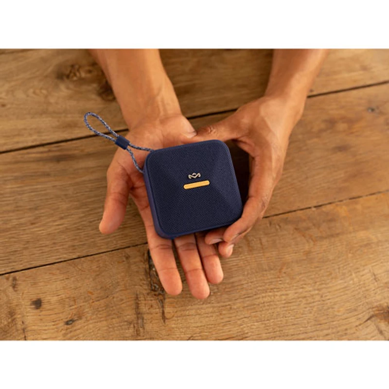 House Of Marley Rise Up Waterproof Bluetooth Wireless Speaker - Blue