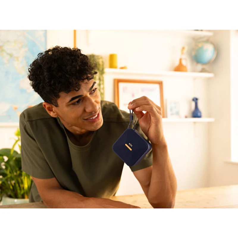 House Of Marley Rise Up Waterproof Bluetooth Wireless Speaker - Blue