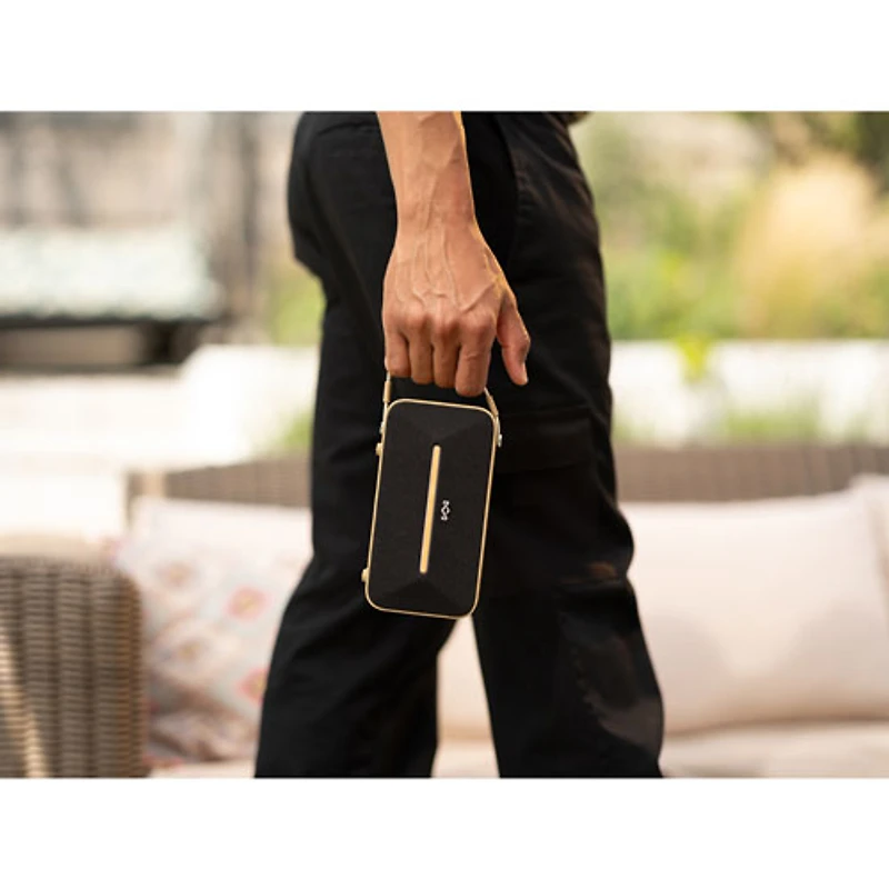 House Of Marley Rise Up Solar Waterproof Bluetooth Wireless Speaker - Black