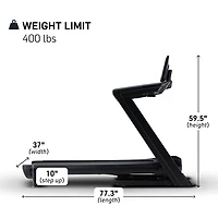 NordicTrack Commercial 1750 Treadmill with 16" Pivoting Touchscreen Display
