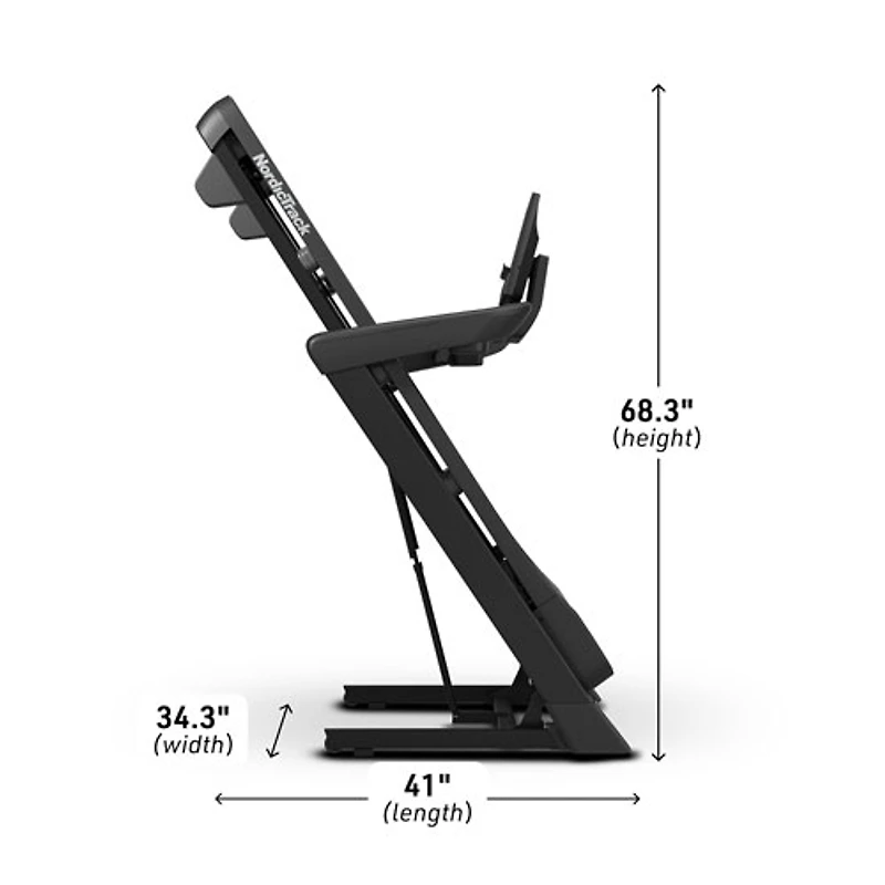 Tapis roulant série T 8 de NordicTrack