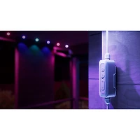 Lumières DEL permanentes d'extérieur Nanoleaf Essentials Matter de 15 m (49 pi) - Trousse Smarter Kit - Multicolore