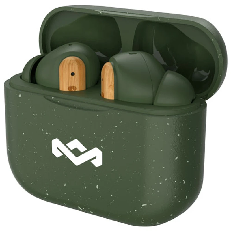 House Of Marley Little Bird In-Ear Sound Isolating True Wireless Earbuds - Green