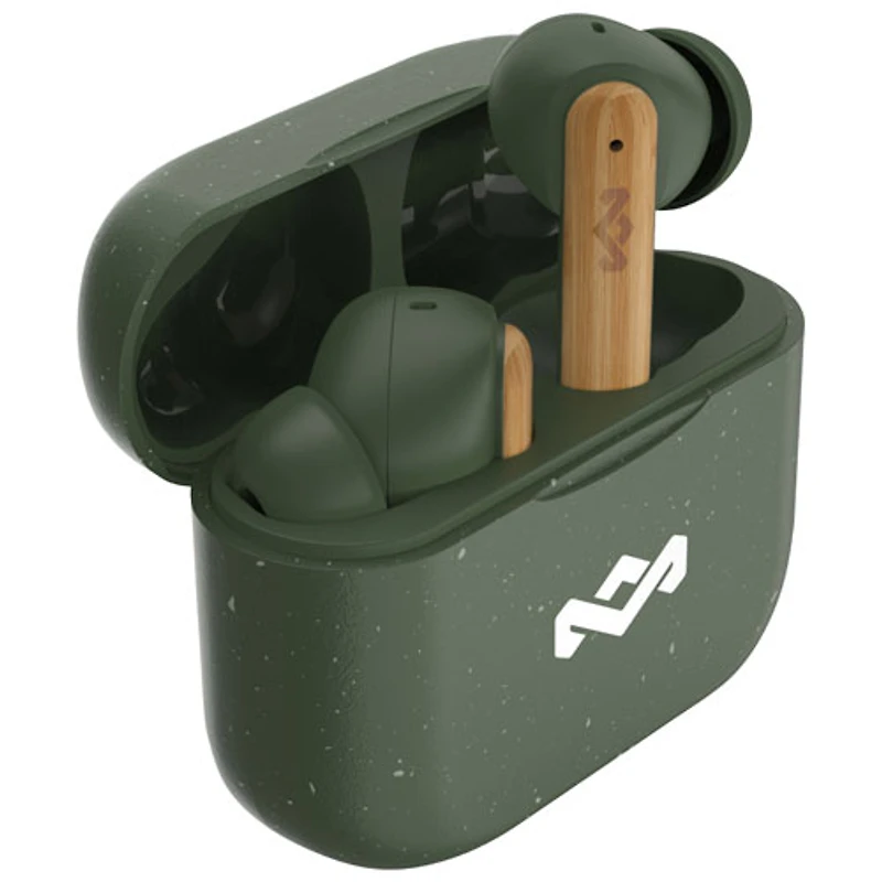 House Of Marley Little Bird In-Ear Sound Isolating True Wireless Earbuds - Green