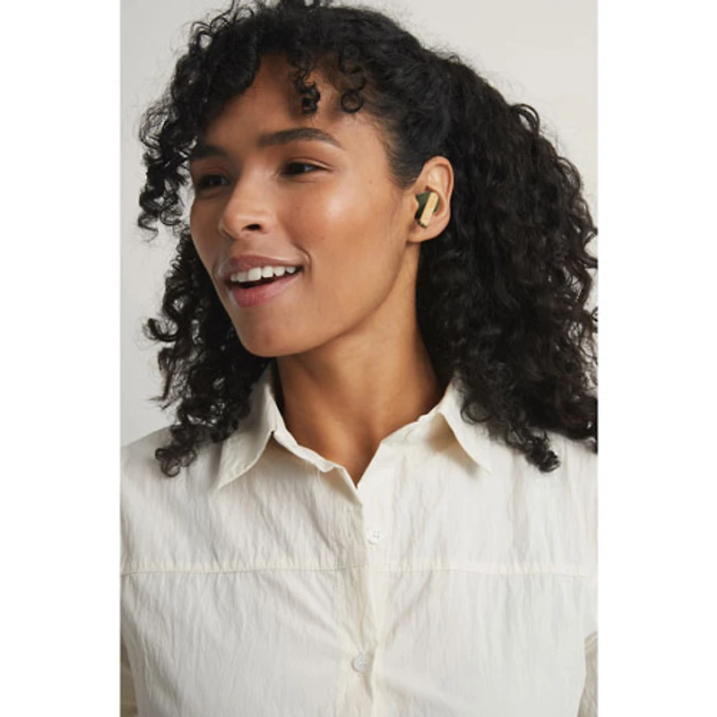 Écouteurs boutons 100 % sans fil à isolation sonore Little Bird de House Of Marley - Vert