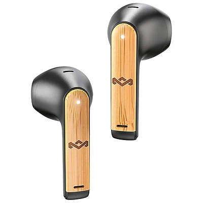 House Of Marley Zion In-Ear Sound Isolating True Wireless Earbuds - Black