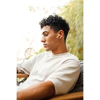 Écouteurs boutons 100 % sans fil à isolation sonore Zion de House Of Marley - Crème