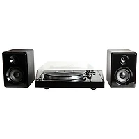 Memorex MX-TT120 Belt Drive Bluetooth Turntable & Stereo Shelf Speakers - Pair - Only at Best Buy