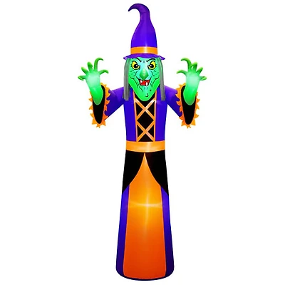 Occasions - Décoration d'Halloween de 6,1 m (20 pi) : Sorcière géante gonflable